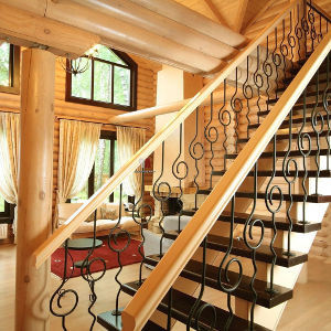 Лестница - главный элемент в интерьере